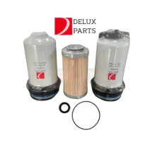 Kit 3 Filtros de Combustível DELUX Trator Valtra/Massey 837091385 / 837079726 / 837056374 / 837091128