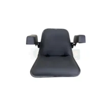Banco Assento Universal Preto para Valtra, Valmet, Massey, New Holland, Ford e John Deere